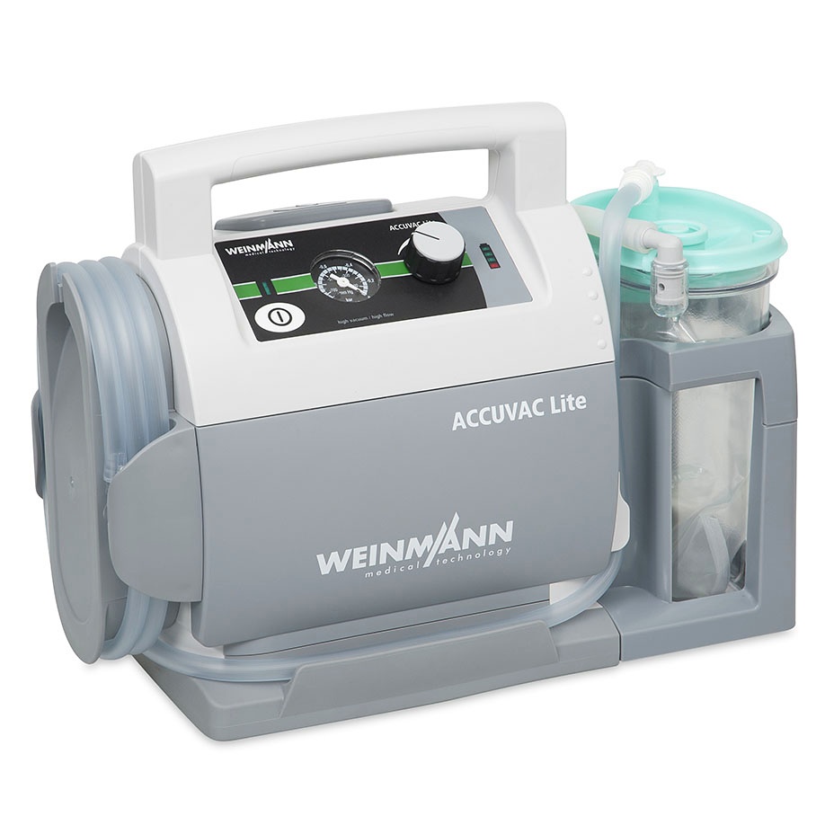 [WEI 11705] ACCUVAC Lite elektrische Absaugpumpe Mit Einwegbehältersystem Serres