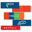 Weinmann Emergency Kofferaufkleber Set