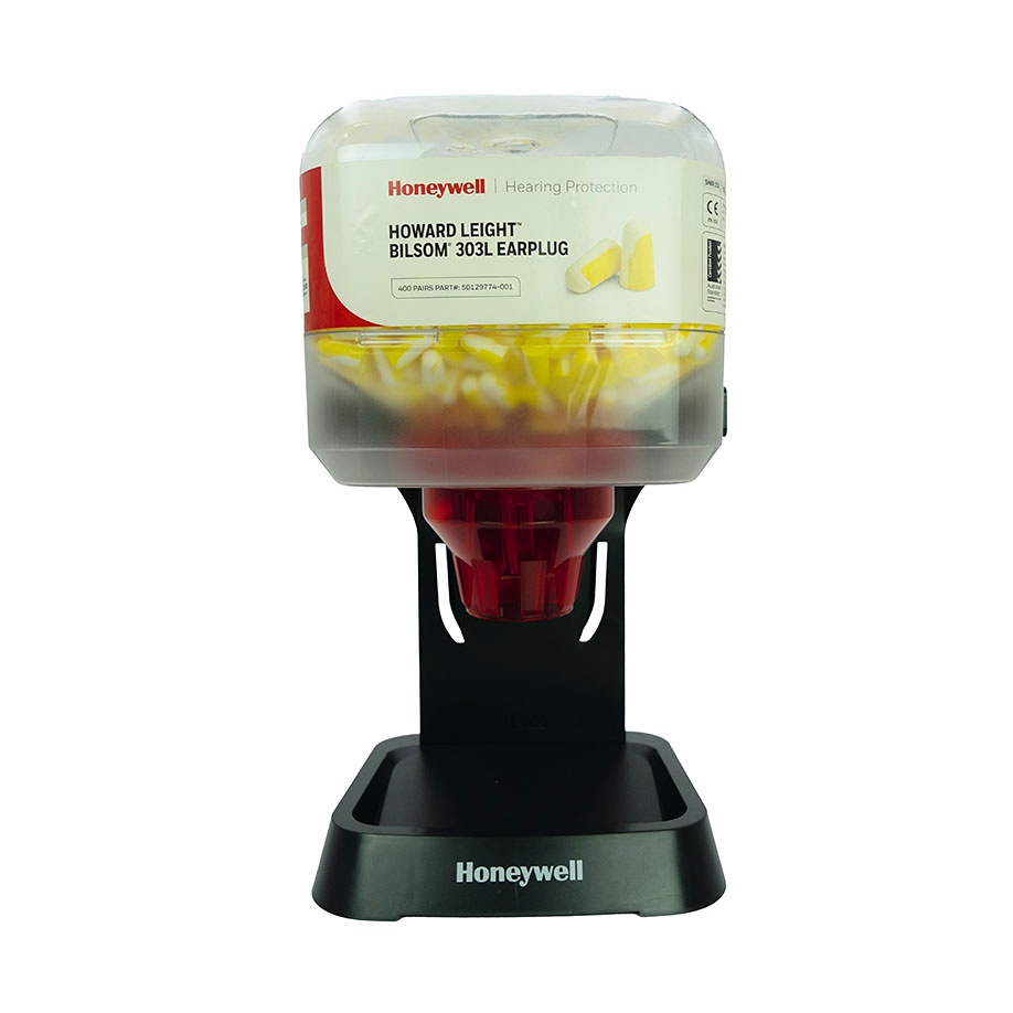 [WEM 20283100] Gehörschutzspender HL400 gefüllt mit 400 Paar Gehörschutzstöpsel Bilsom 303 Gr. L