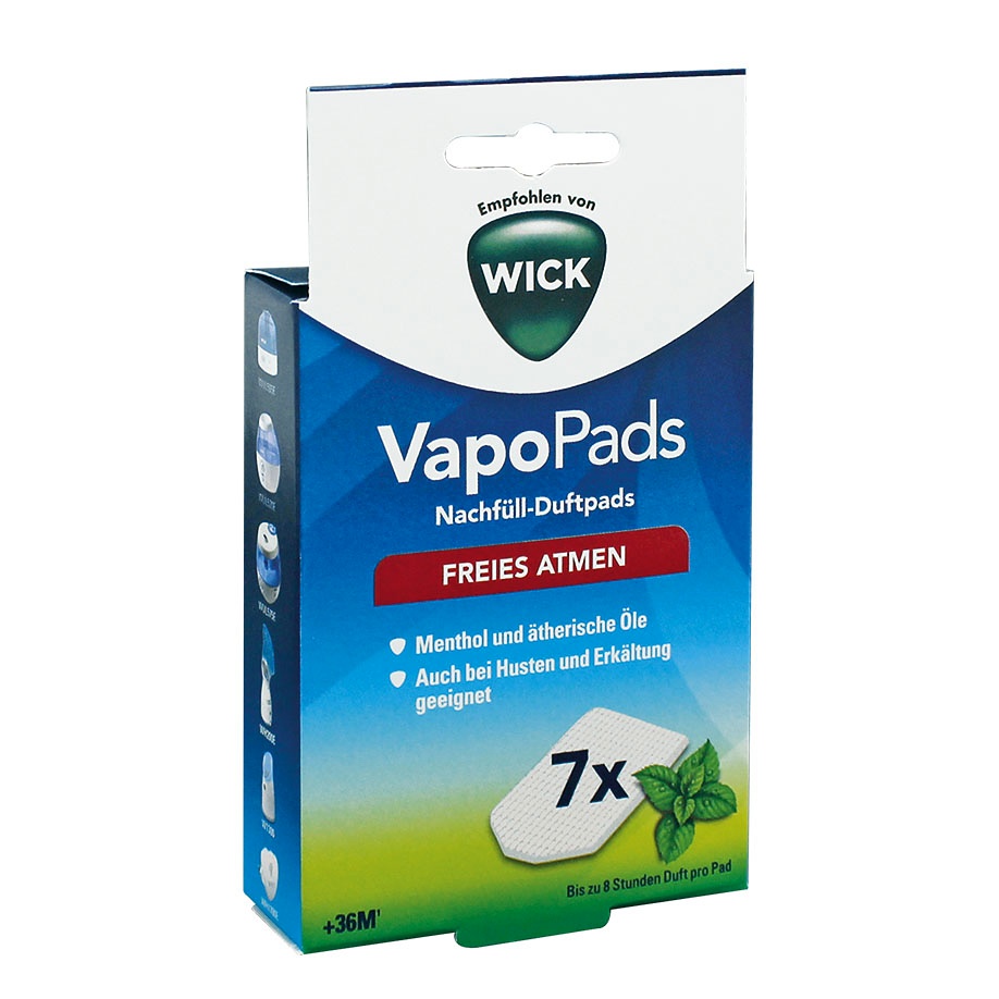 [WIC WH7V1] WICK VapoPads WH7V1 Menthol Nachfüll-Duftpads (7 Stck.)