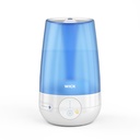 WICK Kaltluft Ultraschall Luftbefeuchter WUL565E4, weiß/blau