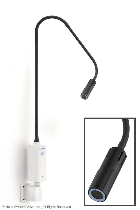 [WLA 48812] GS Exam Light IV LED-Untersuchungs Leuchte mit Tisch-/Wandbefestigung