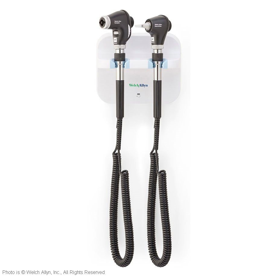 GS 777 Wandeinheiten-Set mit PanOptic Basic Ophthalmoskop und MacroView Basic