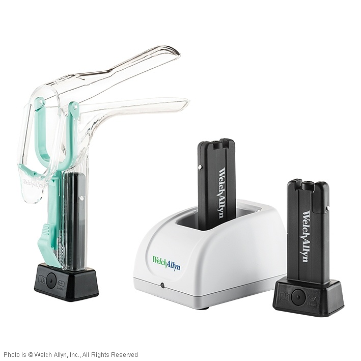 [WLA 80015] KleenSpec 800 Vaginalspekula mit Kabelloser Beleuchtung inkl. Ladegerät