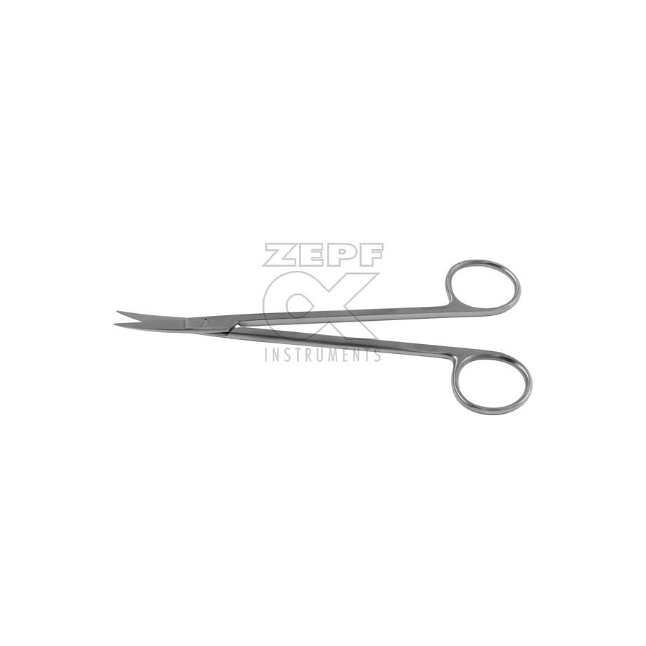 [ZEP 08-5401-16] Chirurgische (Fistel) Schere Kelly Gebogen, spitz/spitz 16 cm