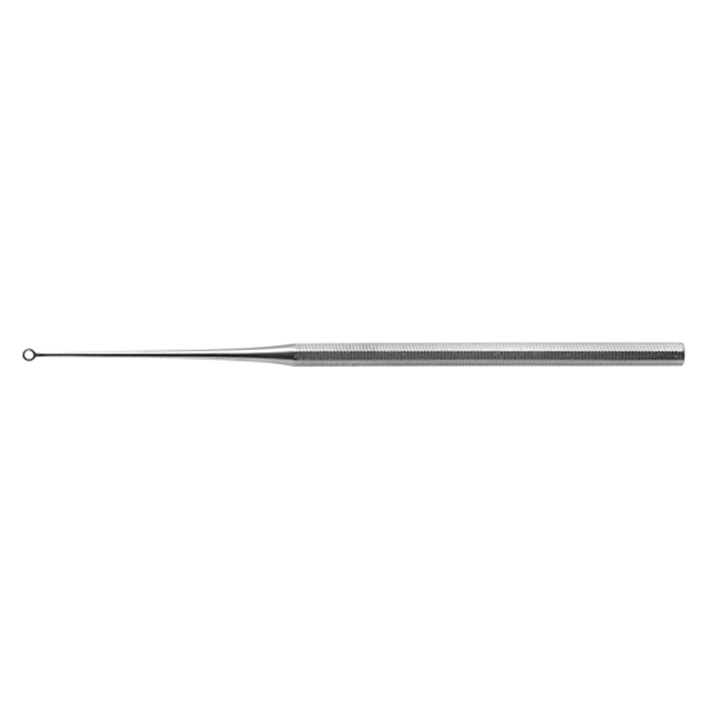 [ZEP 44-1100-02] Buck Ohrkürette, gerade, stumpf Fig. 2 Ø 3 mm