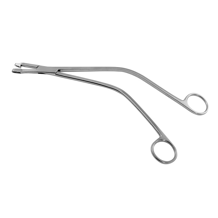 [ZEP 70-6005-26] Schubert Biopsie Zange, gebogen, 26 cm