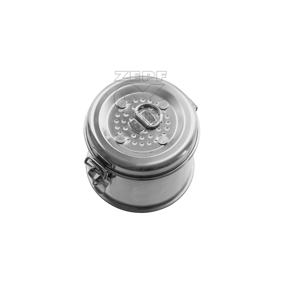 [ZEP 88-1805-13] Konrich Sterilisiertrommel 150 x 130 mm Mit Filter