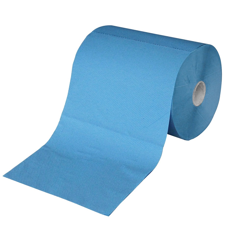[ZVG 11434-12] Putzrollen Multiclean blau 3-lagig 22 x 35 cm (2 Rl.à 1000 Stck.)