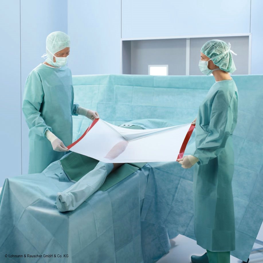 [LOH 146442] Raucodrape Inzisionsfolien steril 30 x 27 cm (10 Stck.)