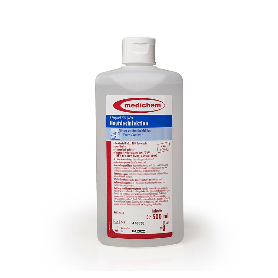 [MDC 9810] Medichem Hautdesinfektion 500 ml