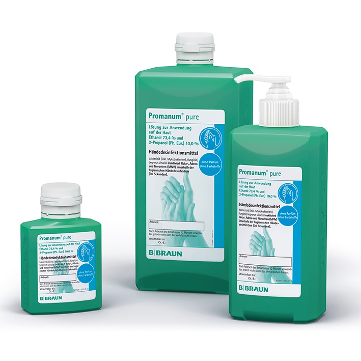 [PET 19593] Promanum pure 1000 ml Spenderflasche Händedesinfektion