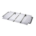 Evakuierungstuch 200 x 87 cm Mit Gurten und 4 Fixierungsschlaufen