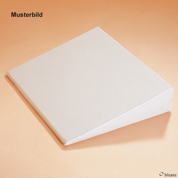 [BIS 1341101-1KL.23] Kopfkeil feuerrot, phthalatfrei, genäht 40 x 50 x 10 cm