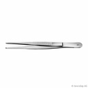 Chir. Pinzette gerade, mittel 1 x 2 Zähne, 14,5 cm