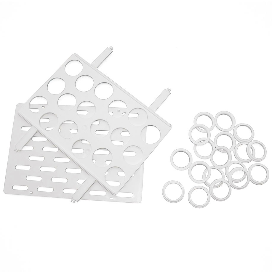 [MEG 690001] MULTIRACK für Mini-Laborbrutschrank CULTURA M mit runden Löchern