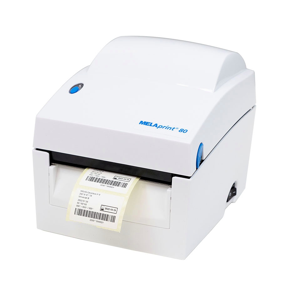 [MLG ME01108] MELAprint 80 Protokoll- und Barcode Etikettendrucker inkl. Netzwerkabel