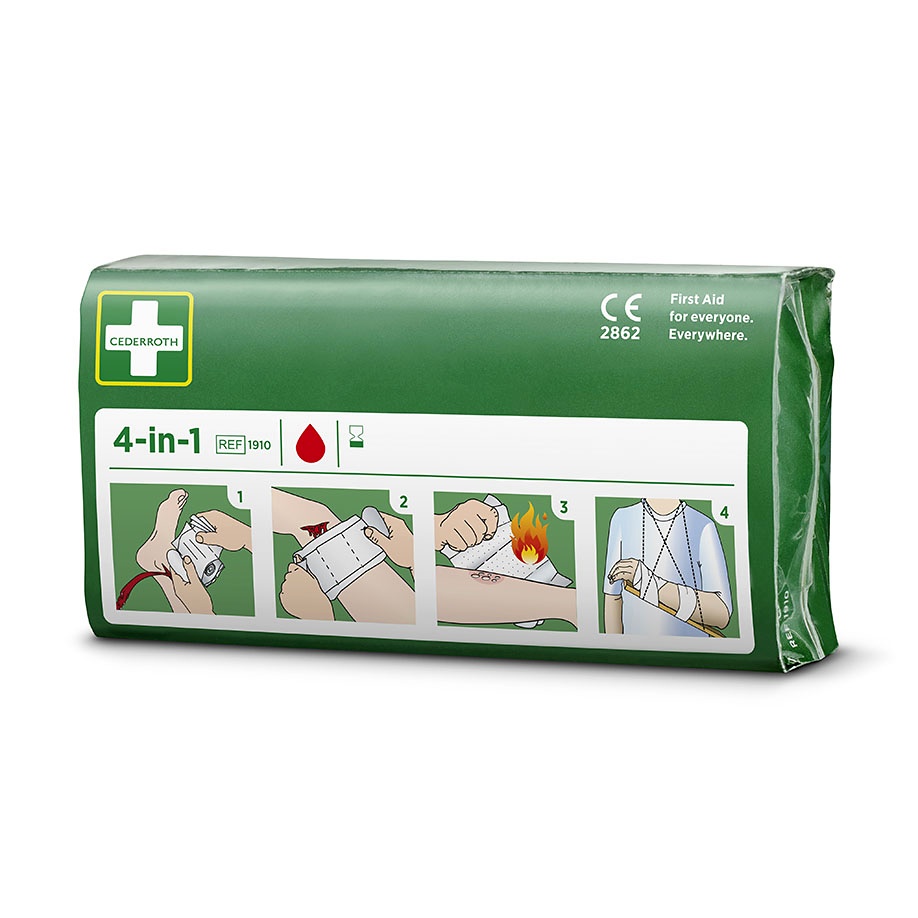 Cederroth 4-in-1 Blutstiller Wundverband