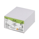 NYLON 2x DSPM 6 10/0=0.2 schwarz monofil Nahtmaterial Fadenlänge 30 cm (24 Stck.)