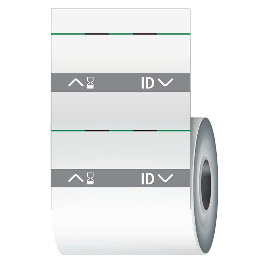 [MLG ME01088] Ersatzrollen MELAdoc Labeller (6 Rollen Á 750 Etiketten inkl. Einer Farbrolle)