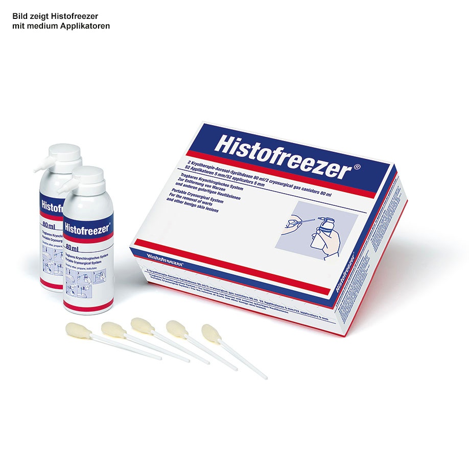 Histofreezer small Warzenentferner (2 Dosen à 80 ml + 60 Applikatoren)