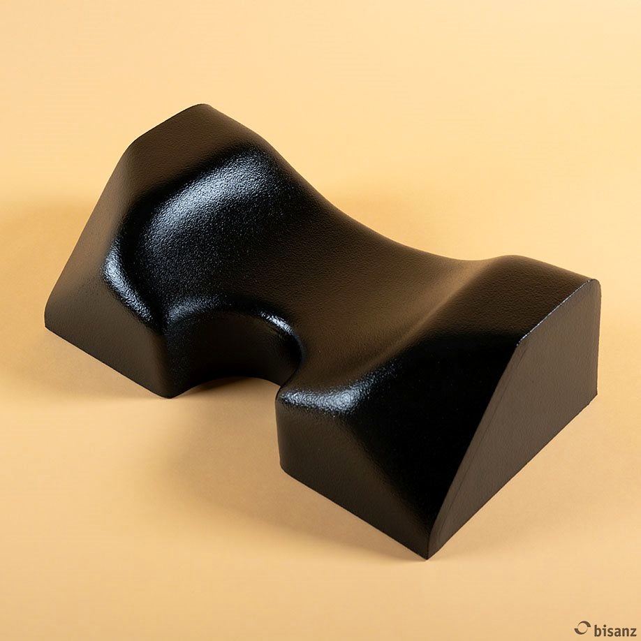 [BIS 800997] Thoraxkissen Typ: AB, nach Roßmann Kunstleder, schwarz, mit Reißverschluss