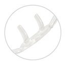 AEROpart O2-Brille für Kinder Mit gebogenen Nasenstutzen, klar