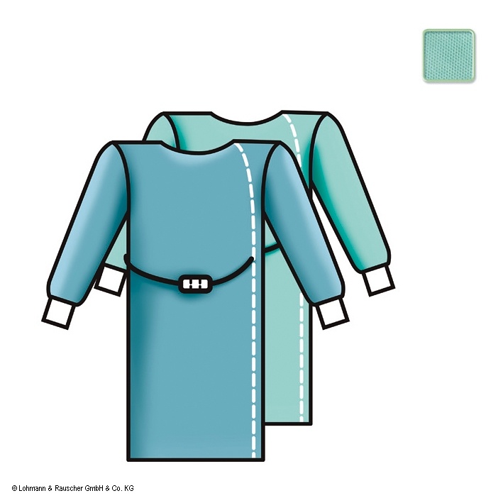 Sentinex PRO OP-Mäntel Standard Mit Einschlag, steril, 120 cm (52 Stck.)