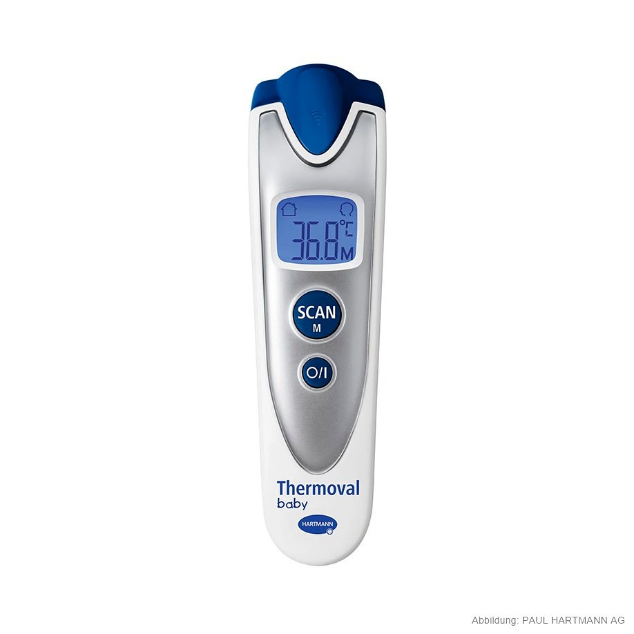 Veroval baby Infrarot-Fieberthermometer Silber