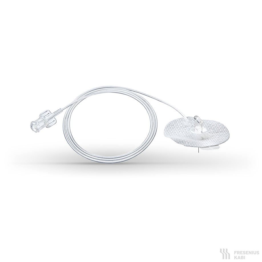 Therastick subkutane Dauerkanüle 28 G x 8 mm, Schlauchlänge 80 cm, steril