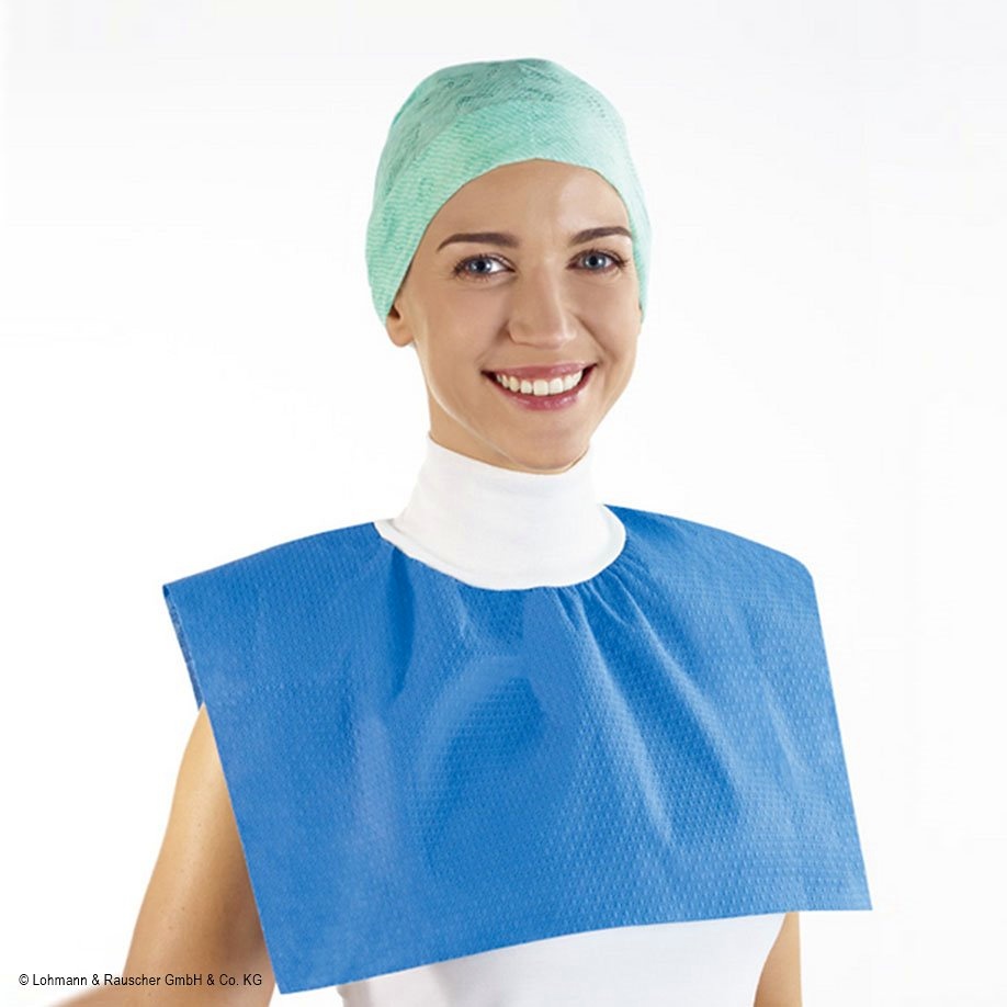 Sentinex Thermo Mini-Poncho Halskragen, blau (120 Stck.)