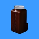 Urinsammelflasche NFT 3,0 Ltr., braun M. Transparentem Sichtstreifen (30 Stck)