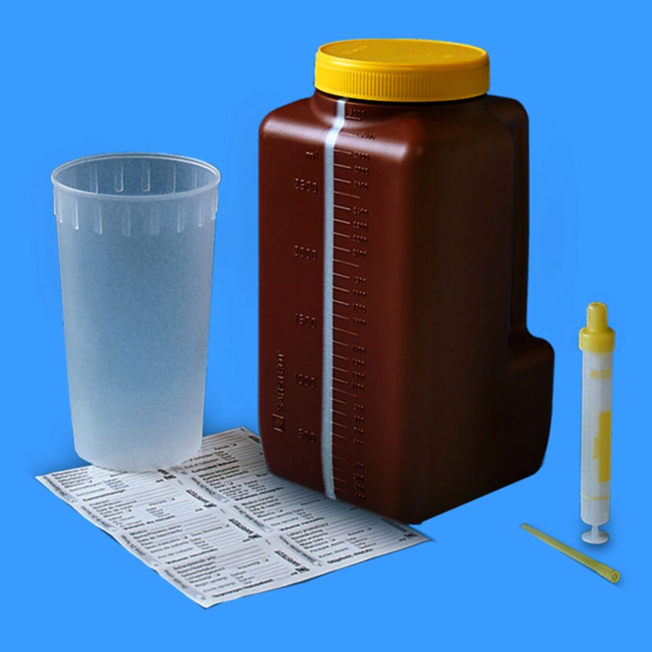 [SAR 77.578.952] UriSet 24 NFT - Komplett-Set für 24-Stunden-Urinsammlung