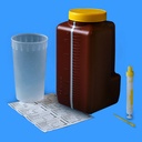 UriSet 24 NFT - Komplett-Set für 24-Stunden-Urinsammlung