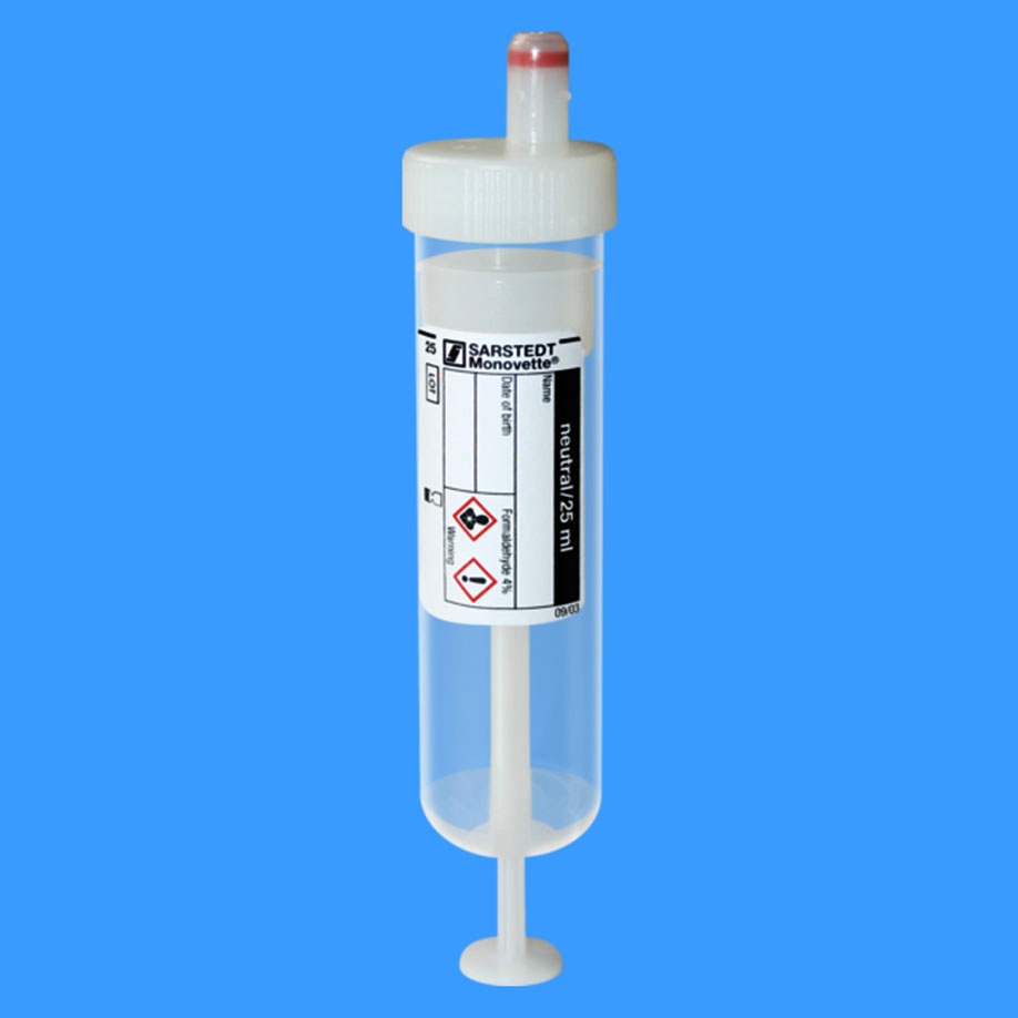 [SAR 09.1705.001] S-Monovetten 25 ml, für Formalin System 97 x 25 mm, ohne Präparierung (50 Stck.)