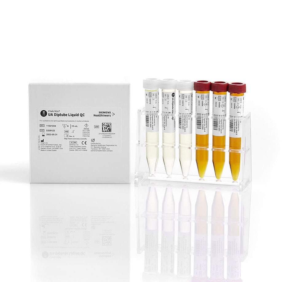 Chek-Stix UA Diptube Liquid QC Gebrauchsfertige Flüssigkeitskontrolle