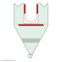 Raucodrape Flüssigkeitsauffangbeutel 60 x 90 cm (35 Stck.), steril