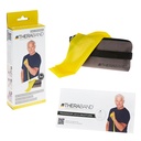TheraBand 2,5 m, gelb/leicht, inkl. Türanker-Tasche mit Übungsanleitung