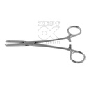 Schlauchklemme, glattes Maul, 16 cm