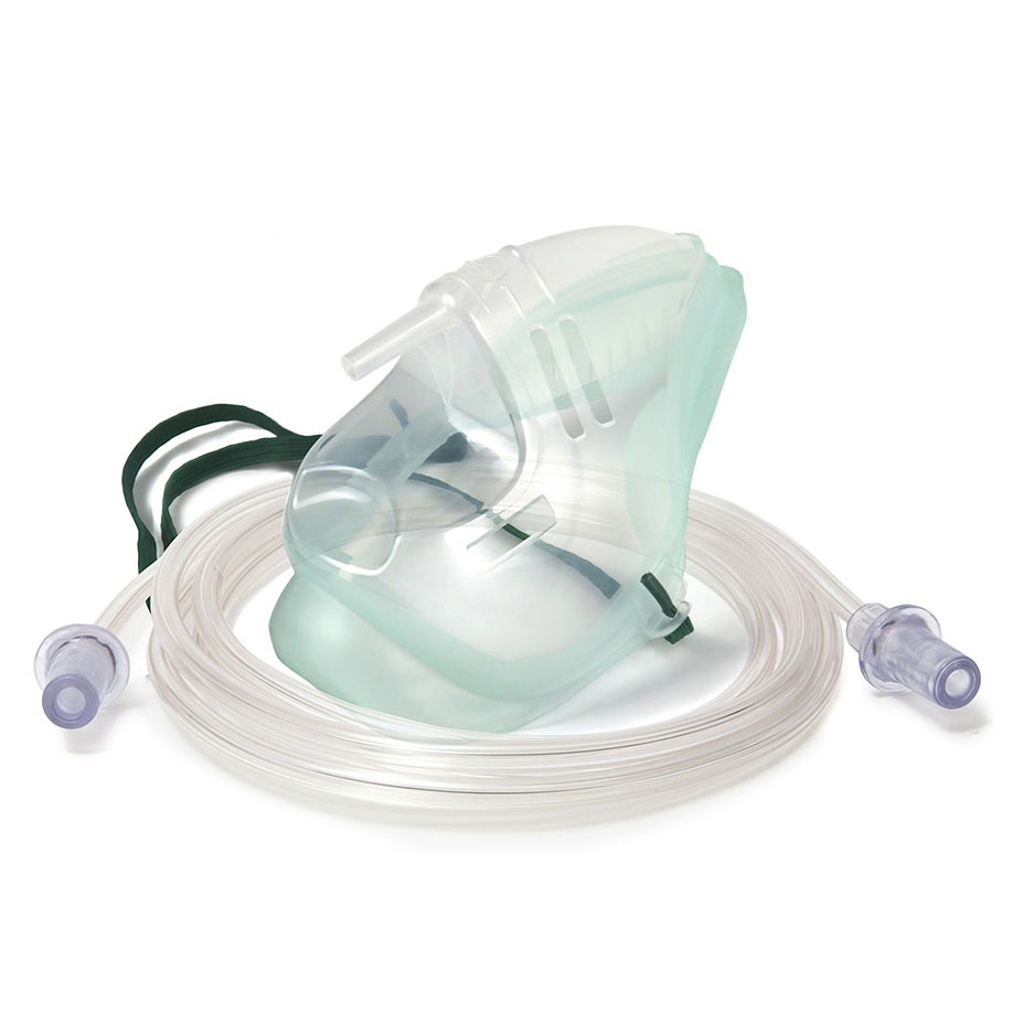 [INT 1135015] O2-Maske EcoLite mit Schlauch 2,10 m Für Erwachsene