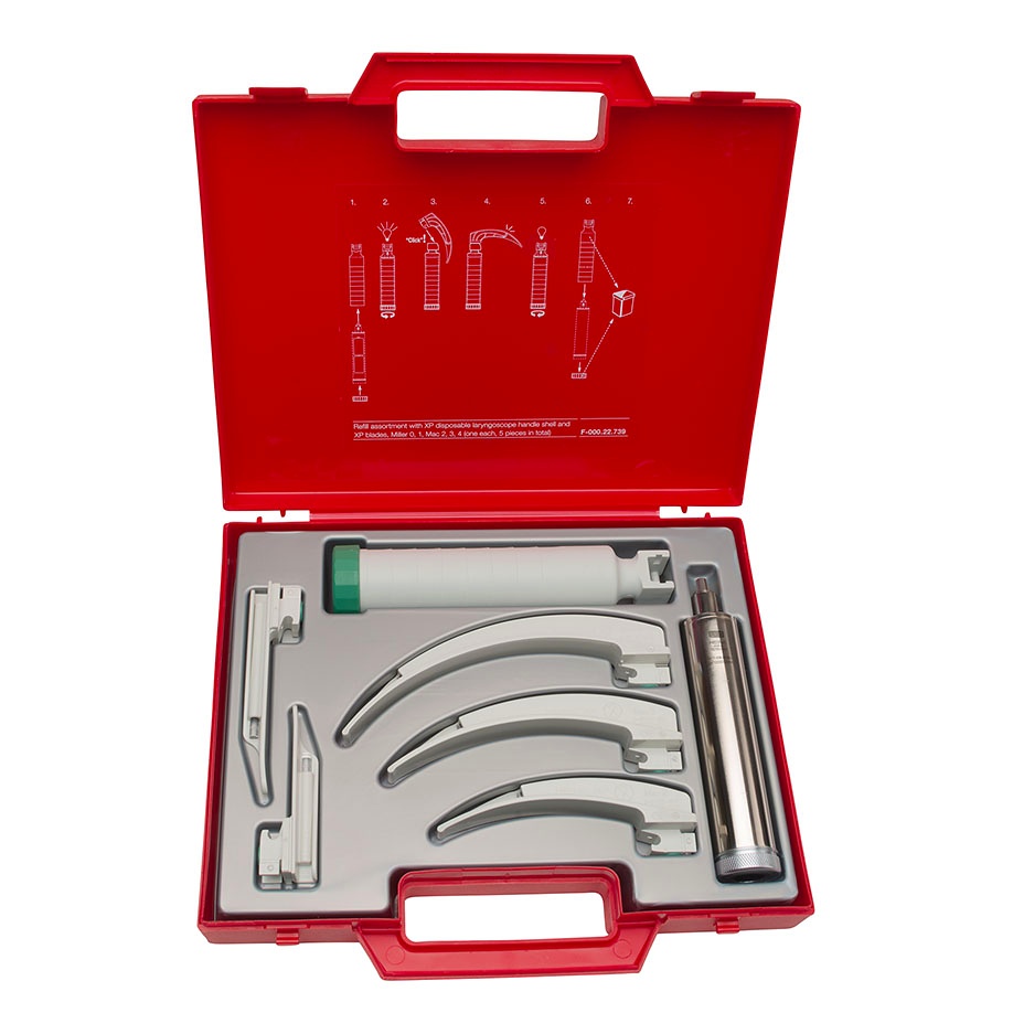 [OPT F-258.18.858] XP Notfall Set 2,5 V LED Mit XP Einmalgebrauchs-Spateln