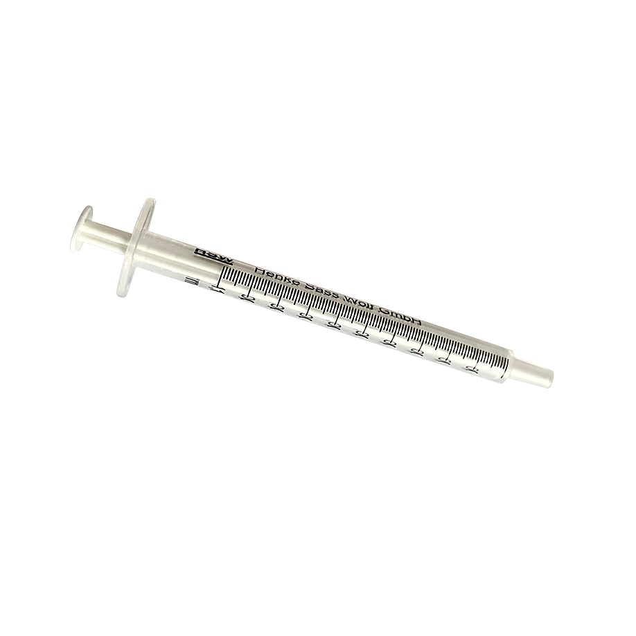 HENKE-JECT eco Einmal-Tuberkulinspritzen 1 ml, Luer, 2-tlg., steril (100 Stck.)