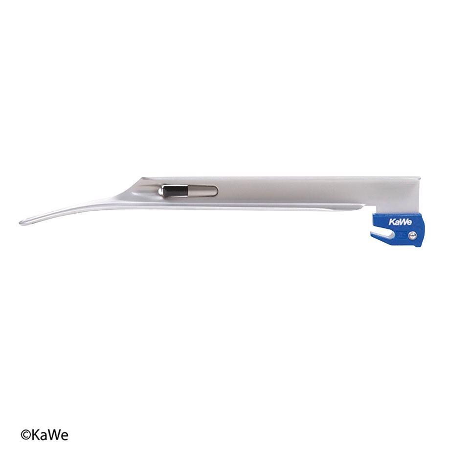 [KUW 03.14010.642] Macintosh C Einmal-Spatel Gr. 4, Metall Unsteril (10 Stck.)