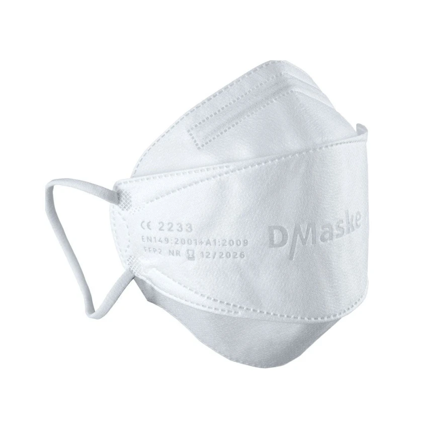 D/Maske FFP2 NR Atemschutzmasken Luftkaiserin, einzeln verpackt (20 Stck)