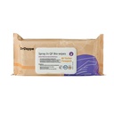 Spray In QF Bio-wipes (80 Tücher) Flow Pack, Flächendesinfektion, alkoholhaltig