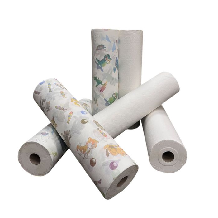 [MTR 3450-46K] Rollicel KidsRoll Liegenabdeckung 2 lg. Für Kinder, 50 cm x 46 m, bunt, (9 Ro.)