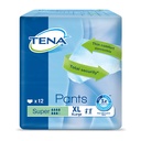 TENA Pants Super XL Einweghosen Grün (4 x 12 Stck.)