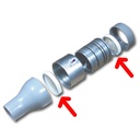 Messkopfsiebe für Pneumotrac's ALPHA IV, Touch (10 Stck.)