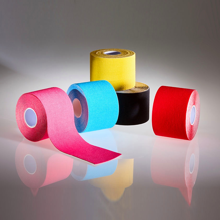 ELASTUS Tape Kinesiology 5 m x 5 cm, rot