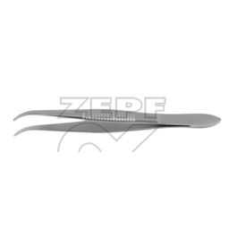 [ZEP 10-8003-12] Splitterpinzette, gebogen, 12 cm